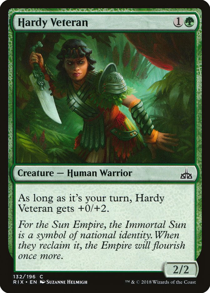 Hardy Veteran [Rivals of Ixalan] | Gear Gaming Fayetteville