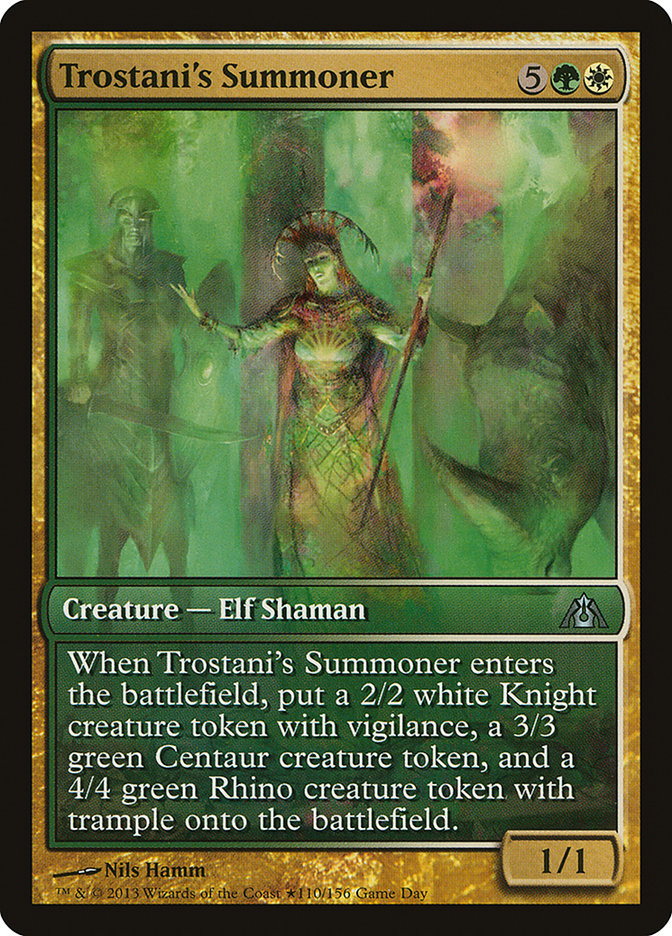 Trostani's Summoner (Game Day) [Dragon's Maze Promos] | Gear Gaming Fayetteville