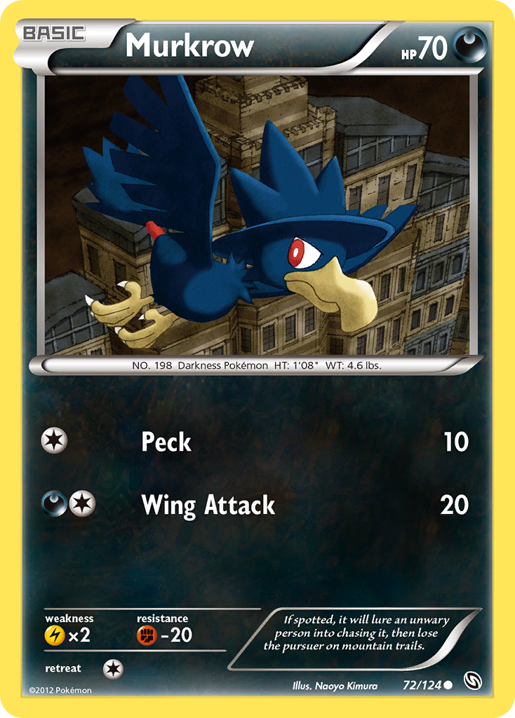 Murkrow (72/124) [Black & White: Dragons Exalted] | Gear Gaming Fayetteville