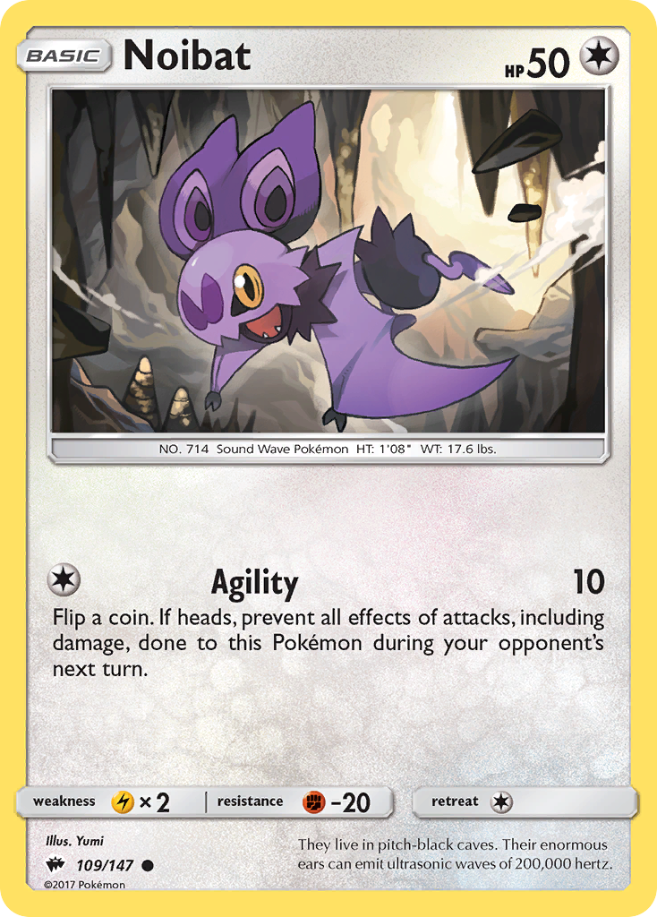 Noibat (109/147) [Sun & Moon: Burning Shadows] | Gear Gaming Fayetteville