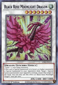 Black Rose Moonlight Dragon (Blue) [LDS2-EN112] Ultra Rare | Gear Gaming Fayetteville