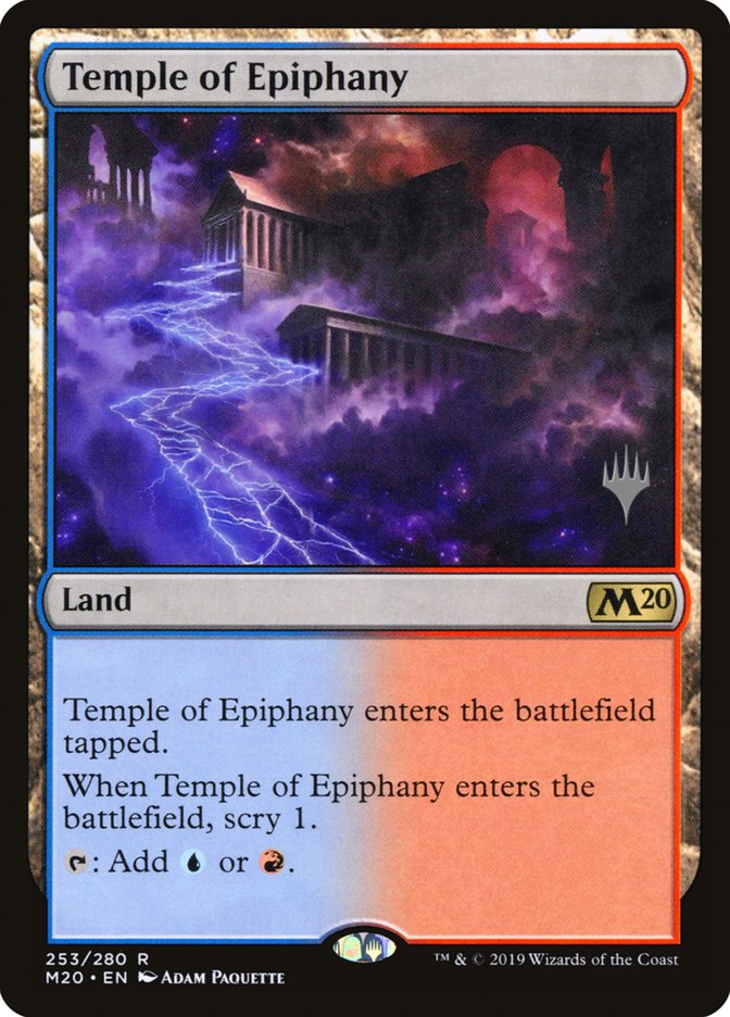 Temple of Epiphany (Promo Pack) [Core Set 2020 Promos] | Gear Gaming Fayetteville