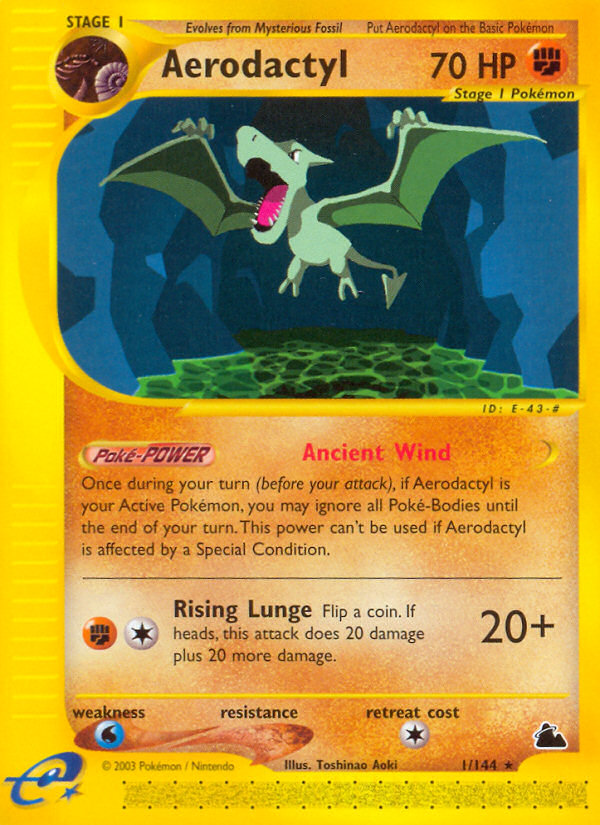 Aerodactyl (1/144) [Skyridge] | Gear Gaming Fayetteville