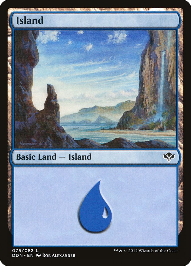 Island (75) [Duel Decks: Speed vs. Cunning] | Gear Gaming Fayetteville