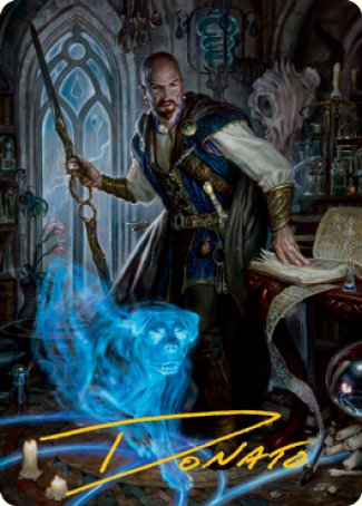 Mordenkainen Art Card (Gold-Stamped Signature) [Dungeons & Dragons: Adventures in the Forgotten Realms Art Series] | Gear Gaming Fayetteville