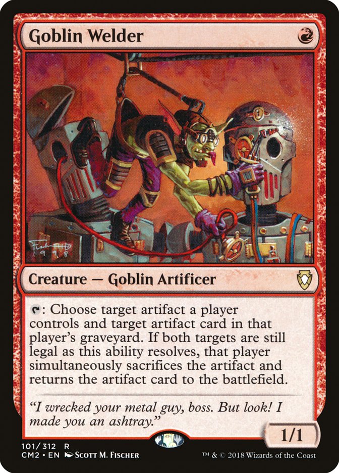 Goblin Welder [Commander Anthology Volume II] | Gear Gaming Fayetteville