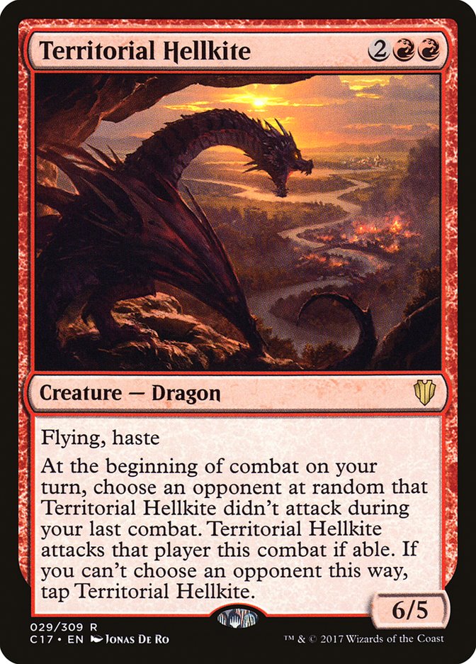 Territorial Hellkite [Commander 2017] | Gear Gaming Fayetteville