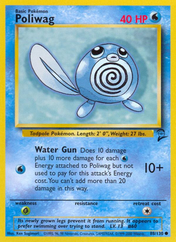 Poliwag (88/130) [Base Set 2] | Gear Gaming Fayetteville