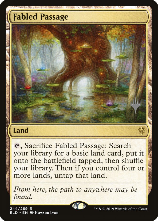 Fabled Passage (Promo Pack) [Throne of Eldraine Promos] | Gear Gaming Fayetteville