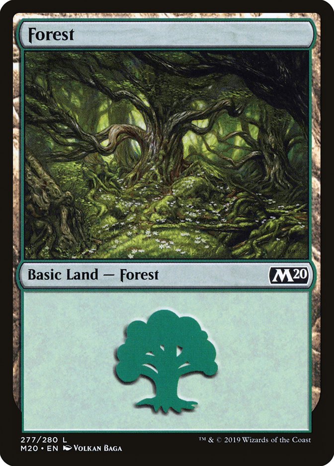 Forest (277) [Core Set 2020] | Gear Gaming Fayetteville