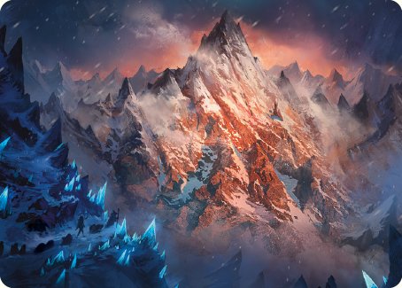 Mountain Art Card [The Lord of the Rings: Tales of Middle-earth Art Series] | Gear Gaming Fayetteville