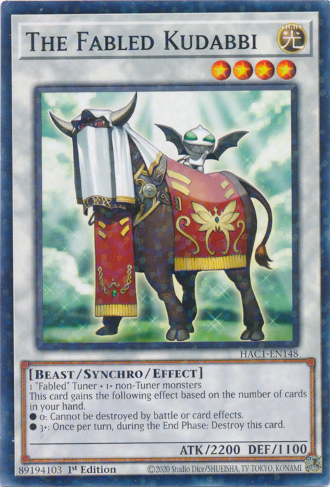 The Fabled Kudabbi (Duel Terminal) [HAC1-EN148] Common | Gear Gaming Fayetteville