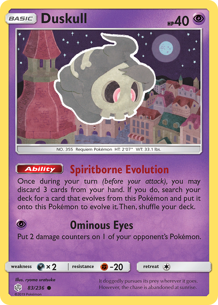 Duskull (83/236) [Sun & Moon: Cosmic Eclipse] | Gear Gaming Fayetteville