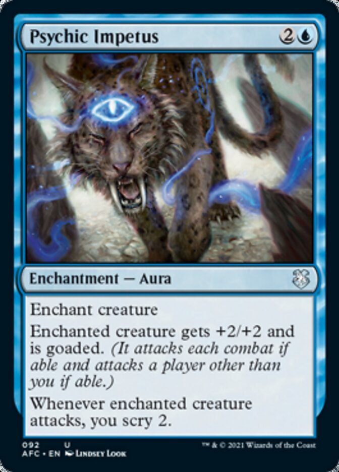Psychic Impetus [Dungeons & Dragons: Adventures in the Forgotten Realms Commander] | Gear Gaming Fayetteville