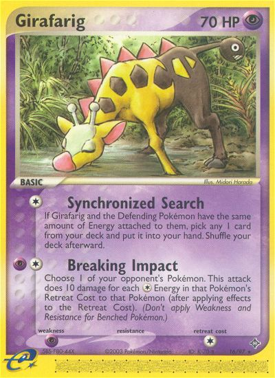 Girafarig (16/97) [EX: Dragon] | Gear Gaming Fayetteville