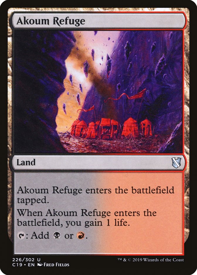 Akoum Refuge [Commander 2019] | Gear Gaming Fayetteville