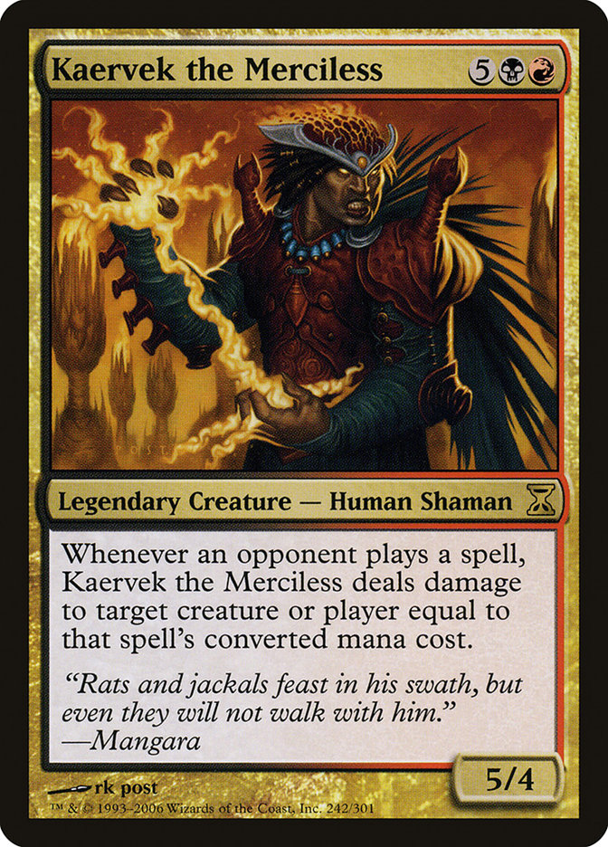 Kaervek the Merciless [Time Spiral] | Gear Gaming Fayetteville