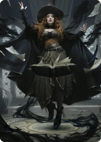 Tasha, the Witch Queen Art Card (41) [Commander Legends: Battle for Baldur's Gate Art Series] | Gear Gaming Fayetteville