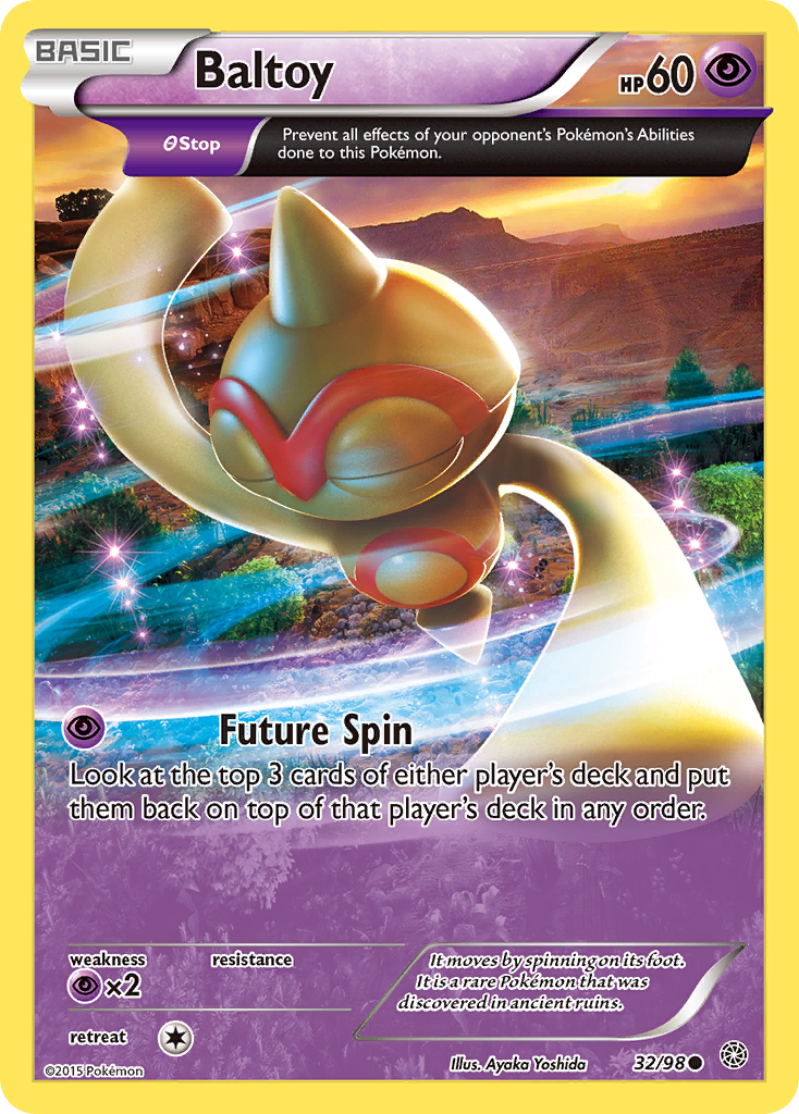 Baltoy (32/98) [XY: Ancient Origins] | Gear Gaming Fayetteville