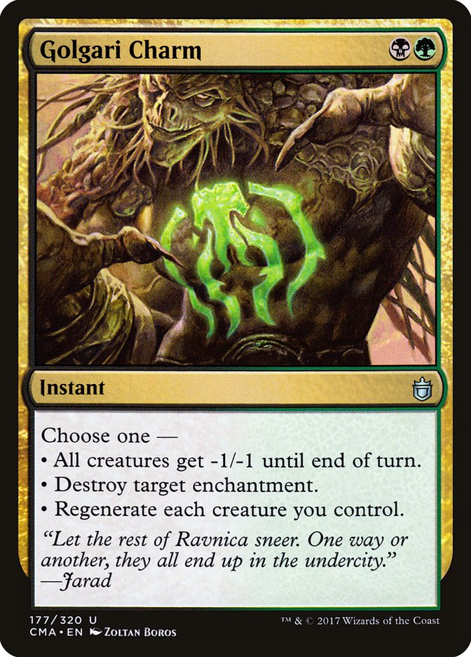 Golgari Charm [Commander Anthology] | Gear Gaming Fayetteville