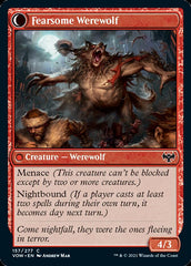 Fearful Villager // Fearsome Werewolf [Innistrad: Crimson Vow] | Gear Gaming Fayetteville