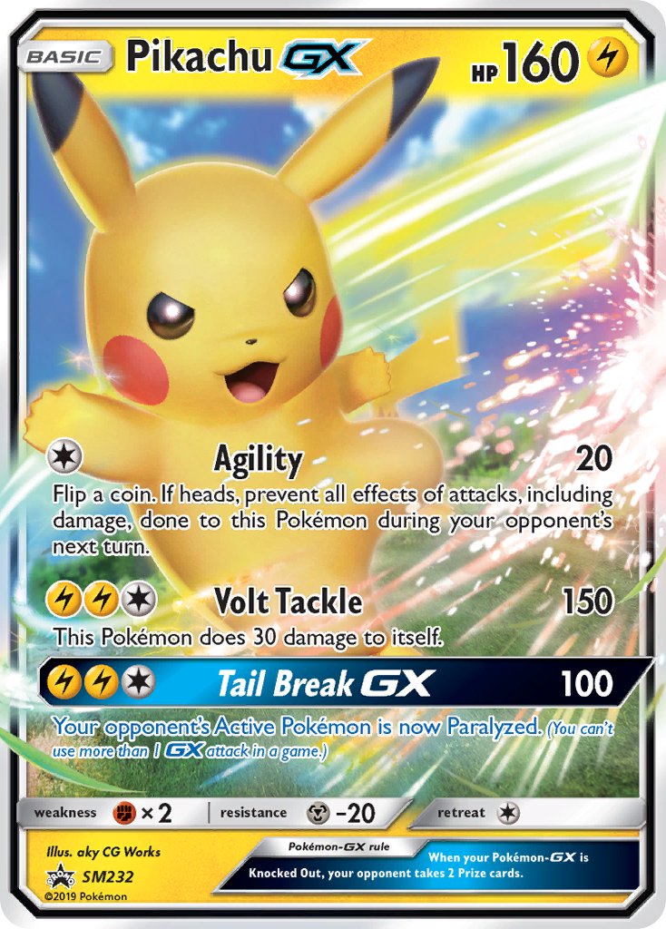 Pikachu GX (SM232) [Sun & Moon: Black Star Promos] | Gear Gaming Fayetteville
