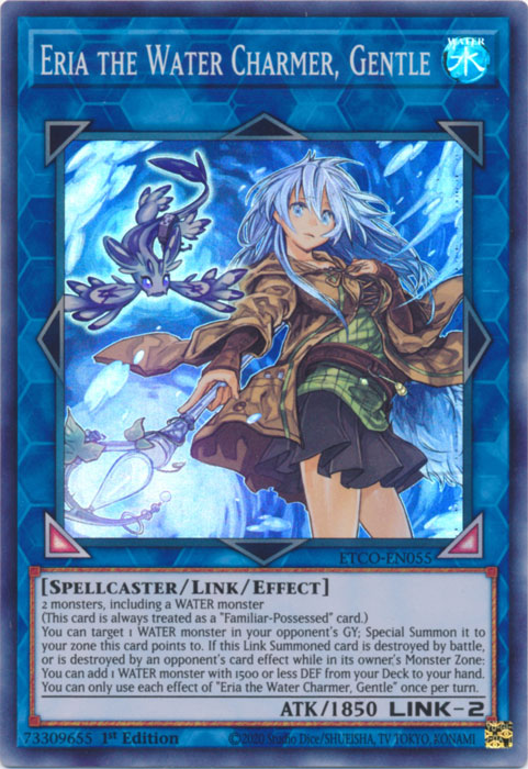 Eria the Water Charmer, Gentle [ETCO-EN055] Super Rare | Gear Gaming Fayetteville