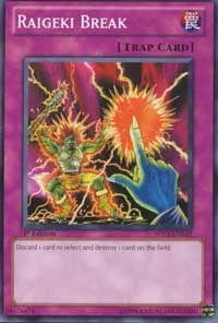 Raigeki Break [Starter Deck: Duelist Toolbox] [5DS3-EN032] | Gear Gaming Fayetteville