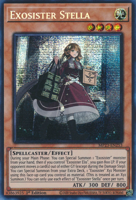 Exosister Stella [MP23-EN253] Prismatic Secret Rare | Gear Gaming Fayetteville