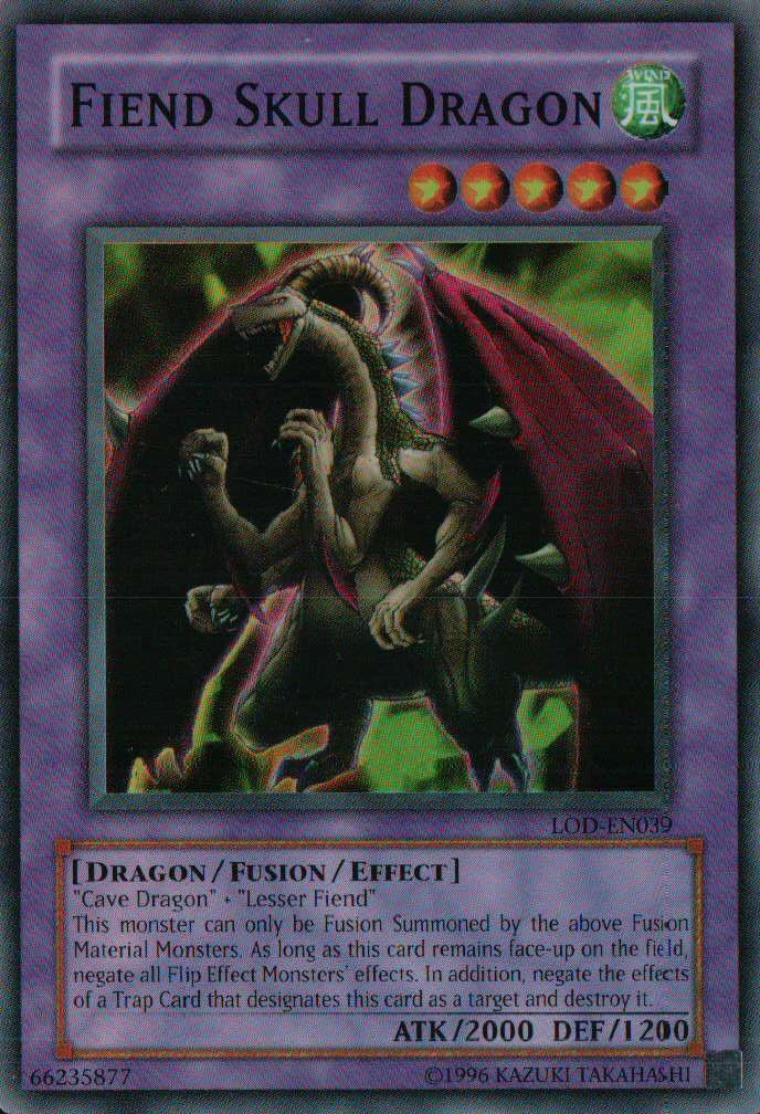 Fiend Skull Dragon [LOD-EN039] Super Rare | Gear Gaming Fayetteville