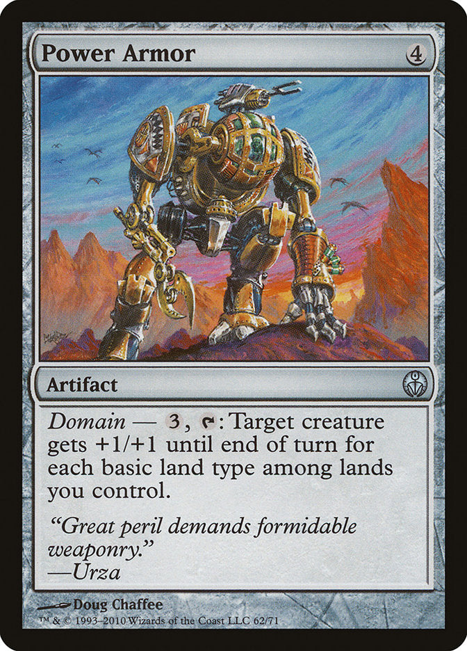 Power Armor [Duel Decks: Phyrexia vs. the Coalition] | Gear Gaming Fayetteville