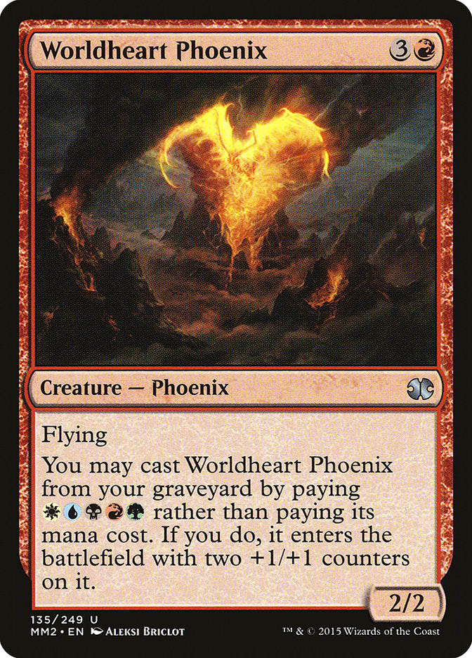 Worldheart Phoenix [Modern Masters 2015] | Gear Gaming Fayetteville