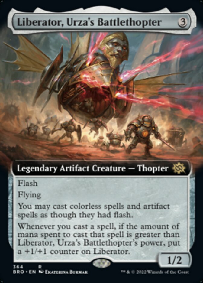 Liberator, Urza's Battlethopter (Extended Art) [The Brothers' War] | Gear Gaming Fayetteville