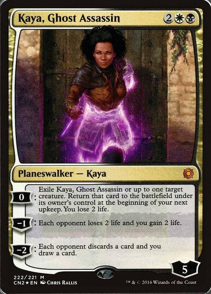 Kaya, Ghost Assassin (222/221) [Conspiracy: Take the Crown] | Gear Gaming Fayetteville