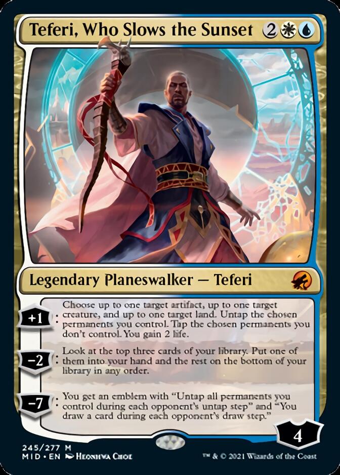 Teferi, Who Slows the Sunset [Innistrad: Midnight Hunt] | Gear Gaming Fayetteville