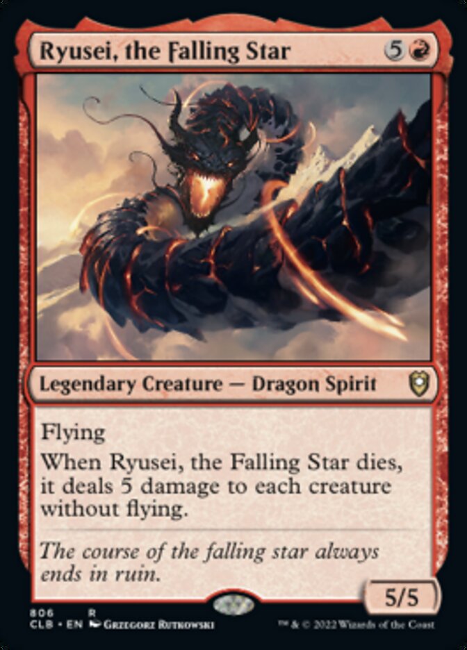 Ryusei, the Falling Star [Commander Legends: Battle for Baldur's Gate] | Gear Gaming Fayetteville