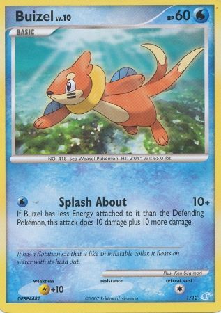 Buizel (1/12) [Diamond & Pearl: Trainer Kit - Manaphy] | Gear Gaming Fayetteville