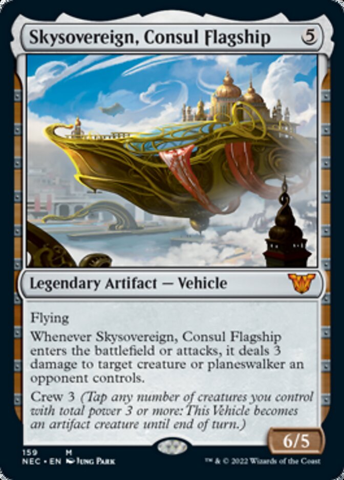 Skysovereign, Consul Flagship [Kamigawa: Neon Dynasty Commander] | Gear Gaming Fayetteville