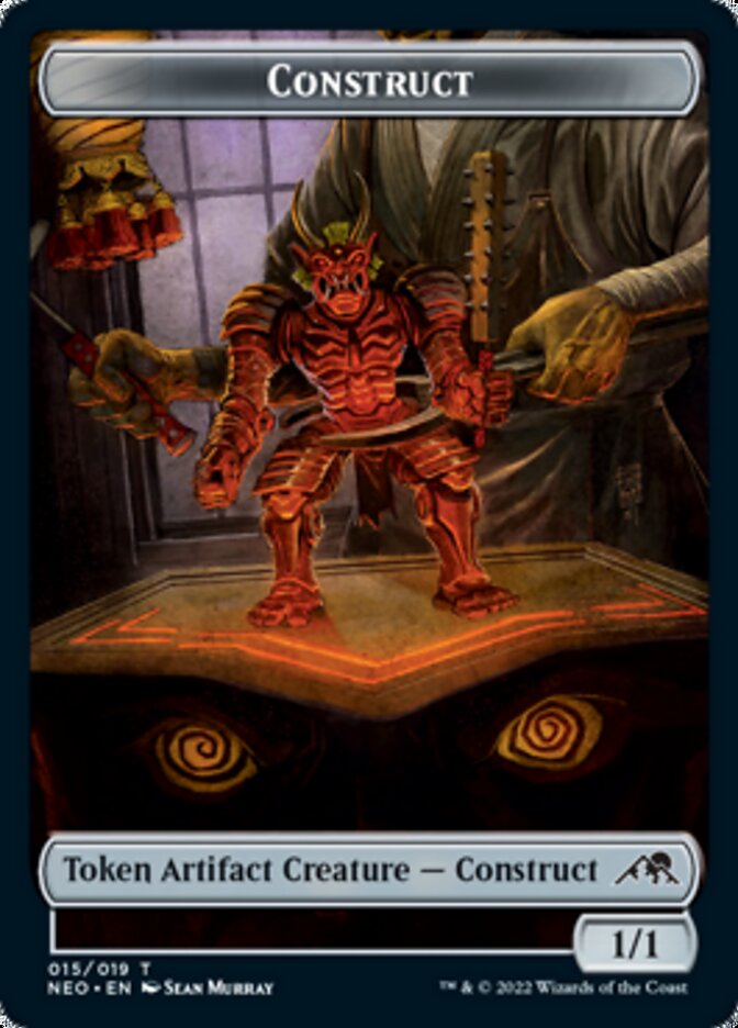 Construct Token (015) [Kamigawa: Neon Dynasty Tokens] | Gear Gaming Fayetteville