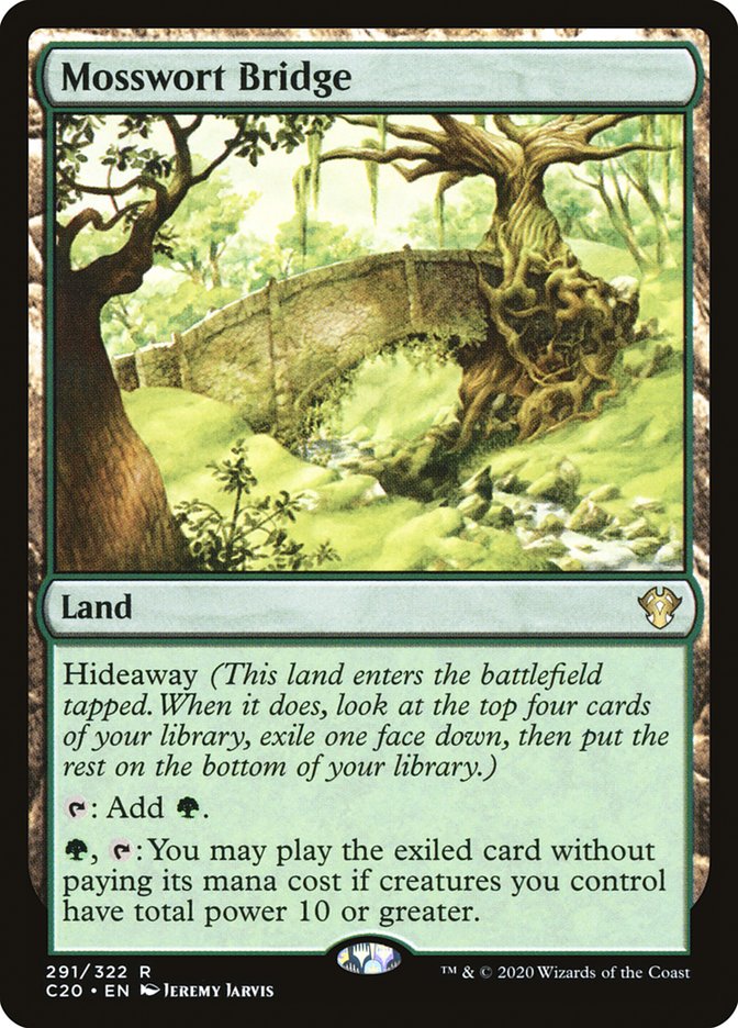 Mosswort Bridge [Commander 2020] | Gear Gaming Fayetteville