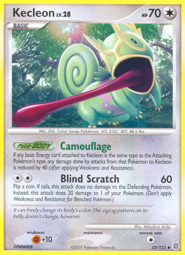 Kecleon (52/132) [Diamond & Pearl: Secret Wonders] | Gear Gaming Fayetteville