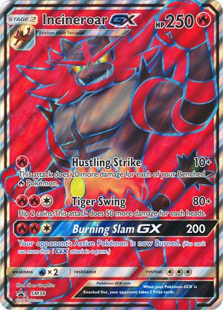 Incineroar GX (SM38) (Jumbo Card) [Sun & Moon: Black Star Promos] | Gear Gaming Fayetteville