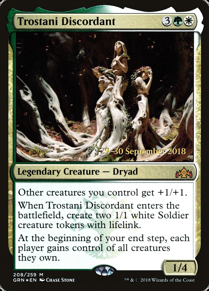 Trostani Discordant [Guilds of Ravnica Prerelease Promos] | Gear Gaming Fayetteville