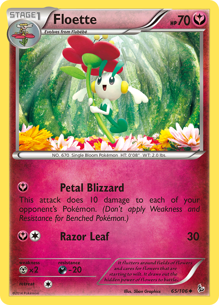 Floette (65/106) [XY: Flashfire] | Gear Gaming Fayetteville