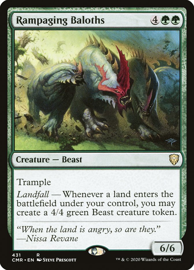 Rampaging Baloths [Commander Legends] | Gear Gaming Fayetteville
