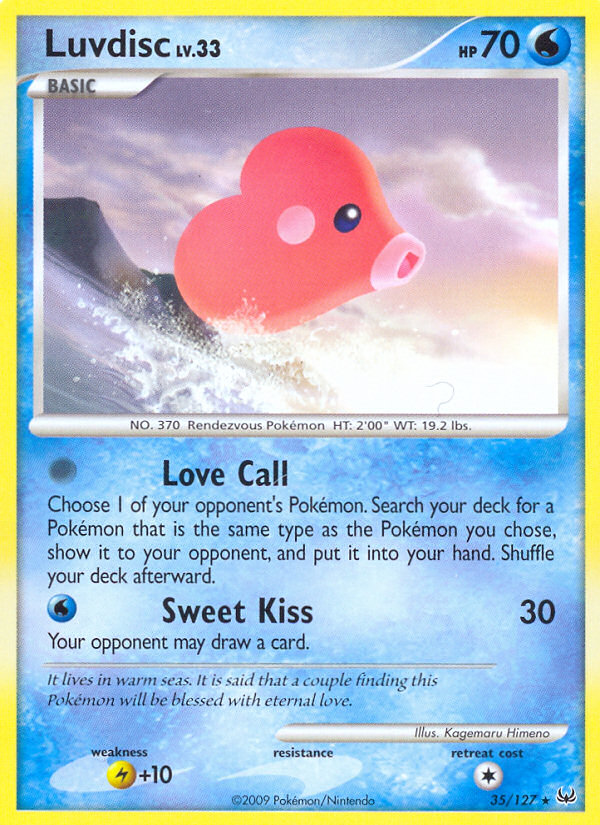 Luvdisc (35/127) [Platinum: Base Set] | Gear Gaming Fayetteville