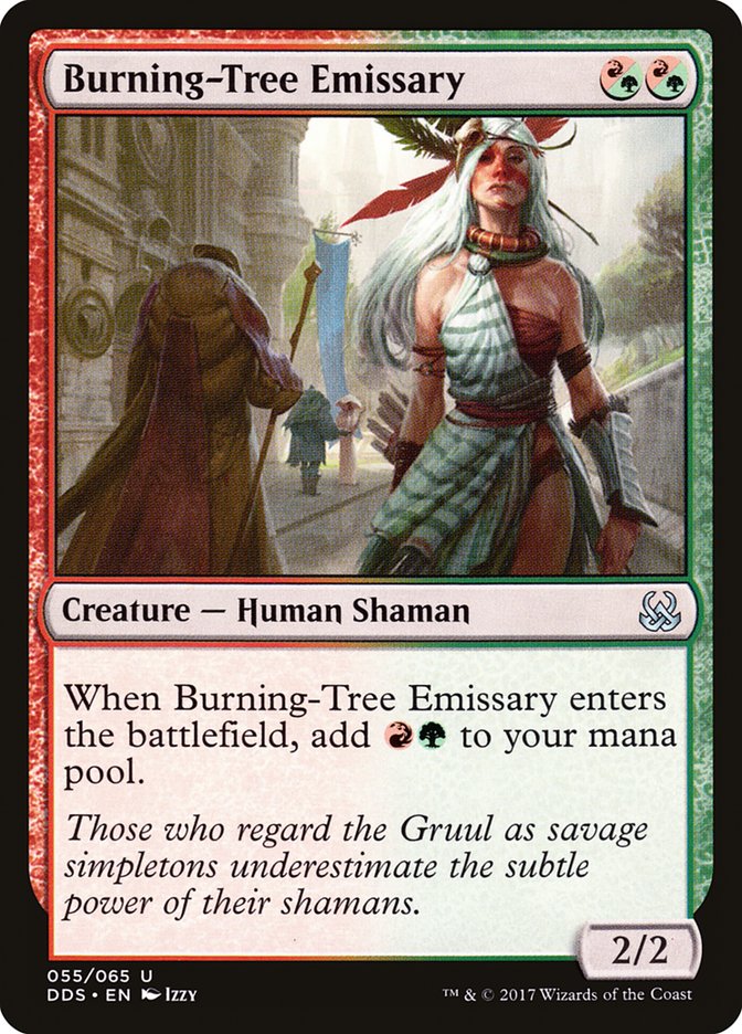 Burning-Tree Emissary [Duel Decks: Mind vs. Might] | Gear Gaming Fayetteville