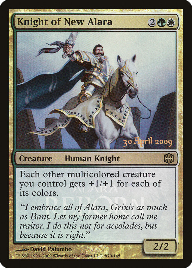 Knight of New Alara (Launch) [Alara Reborn Promos] | Gear Gaming Fayetteville