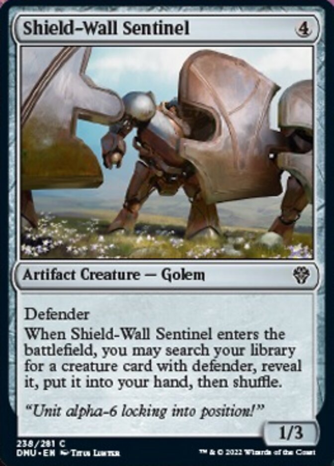 Shield-Wall Sentinel [Dominaria United] | Gear Gaming Fayetteville