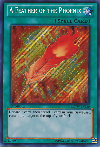 A Feather of the Phoenix [LCYW-EN280] Secret Rare | Gear Gaming Fayetteville